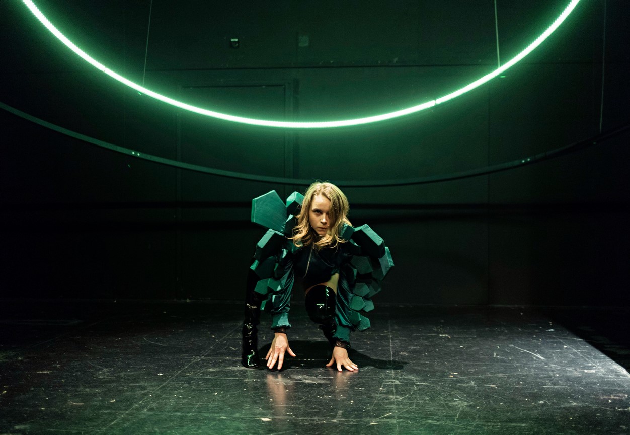 Inszenierung "Heldinnen",  am Theater Bielefeld, TAMdrei.