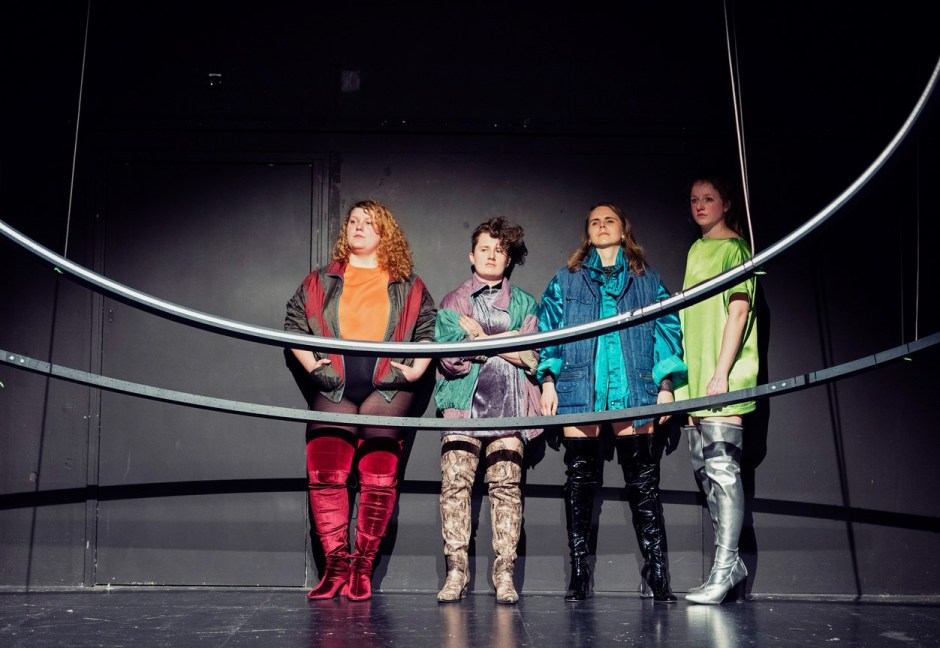 Inszenierung "Heldinnen",  am Theater Bielefeld, TAMdrei.