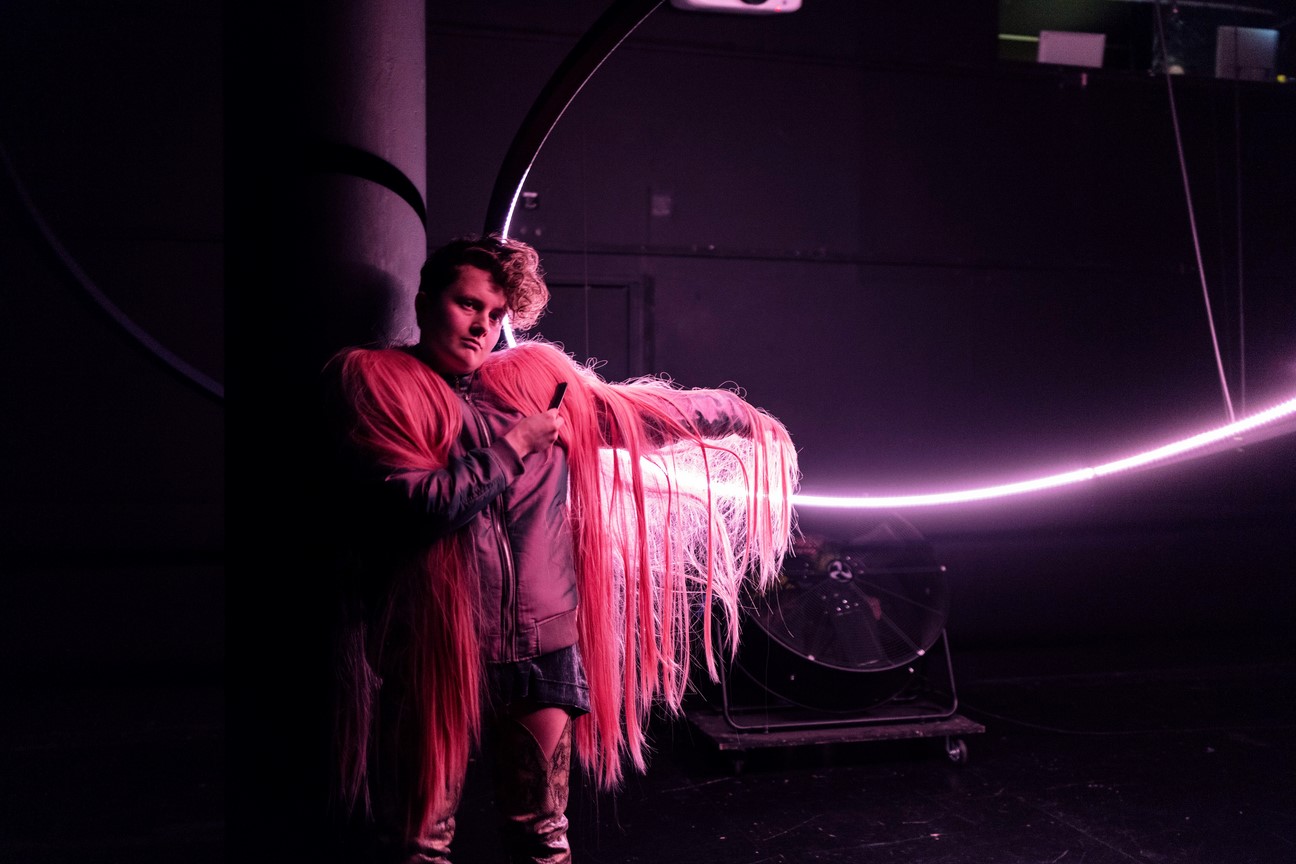 Inszenierung "Heldinnen",  am Theater Bielefeld, TAMdrei.